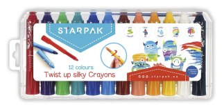 Pastele olejne Starpak wykręcane 12 kol. (491030) Starpak