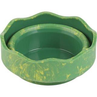 Pojemnik na wodę Faber Castell clic&go marble zielono żółty (181528 FC) Faber Castell