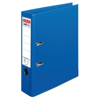Segregator dźwigniowy Herlitz Max.File 10834331 Voll A4 80mm niebieski (300002678) Herlitz