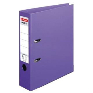 Segregator dźwigniowy Herlitz Max.File 10834414 Voll A4 80mm fioletowy (300002684) Herlitz