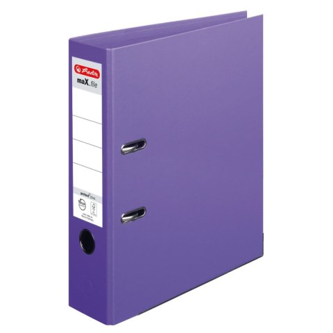Segregator dźwigniowy Herlitz Max.File 10834414 Voll A4 80mm fioletowy (300002684) Herlitz Segregator dźwigniowy Herlitz Max.File 10834414 Voll A4 80mm fioletowy (300002684) Herlitz