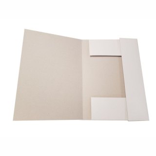 Teczka kartonowa na gumkę A4 biała Herlitz (300022815) Herlitz