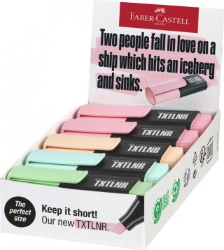Zakreślacz Faber Castell minidisplay 10 szt pastelowe (154211 FC) Faber Castell