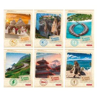 Zeszyt Herlitz Around The World A4 60k. linia (9566290) Herlitz