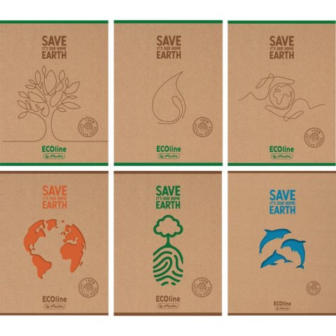 Zeszyt Herlitz Eco Line A5 80k. 70g krata (9577735) Herlitz Zeszyt Herlitz Eco Line A5 80k. 70g krata (9577735) Herlitz