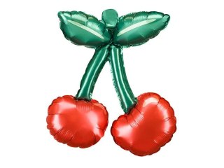Balon foliowy Partydeco do girland Wisienki, 28x31 cm, mix (FB289) Partydeco