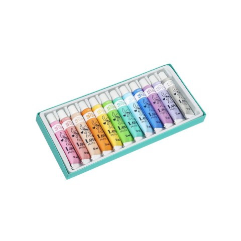 Farba tempera Patio Stitch kolor: mix 12ml 12 kolor. (91965PTR) Patio Farba tempera Patio Stitch kolor: mix 12ml 12 kolor. (91965PTR) Patio