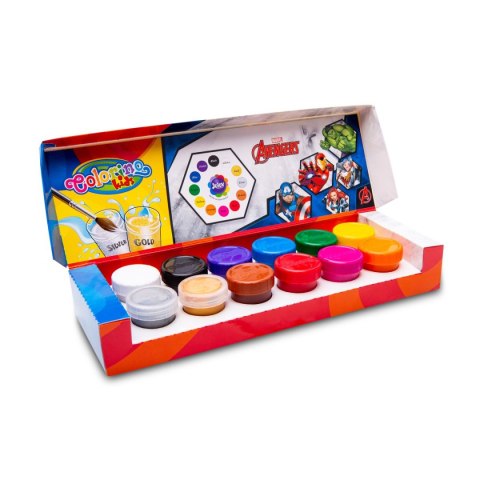 Farby plakatowe Patio Avengers kolor: mix 20ml 12 kolor. (91420) Patio