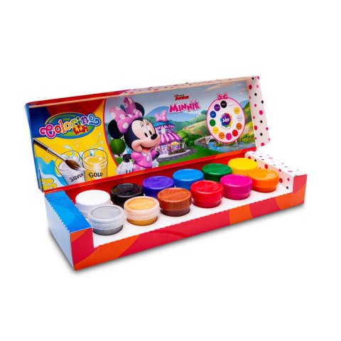 Farby plakatowe Patio Minnie kolor: mix 20ml 12 kolor. (90645) Patio