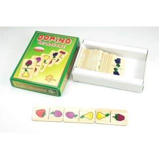 Gra logiczna Abino owoce Domino Abino