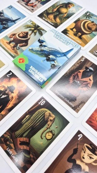 Karty Alexander Piotruś Brainrot Bombardiro Crocodillo 25 sztuk Alexander