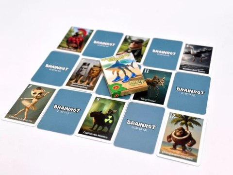 Karty Alexander Tralalero Tralala 25 sztuk Alexander Karty Alexander Tralalero Tralala 25 sztuk Alexander