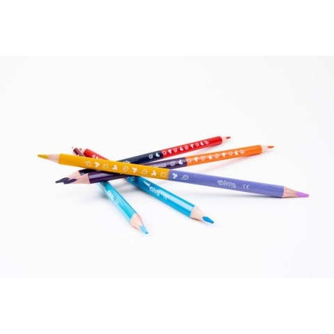 Kredki ołówkowe Patio Myszka Miki Disney Kids Colorino Dwukolorowe 12 kol. (89854PTR) Patio Kredki ołówkowe Patio Myszka Miki Disney Kids Colorino Dwukolorowe 12 kol. (89854PTR) Patio