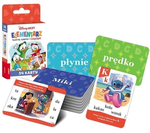 Książeczka edukacyjna Ameet Disney Uczy. Tworzę zdania i czytam. Karty (UEK 9301) Ameet Książeczka edukacyjna Ameet Disney Uczy. Tworzę zdania i czytam. Karty (UEK 9301) Ameet