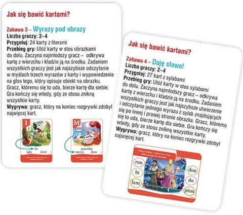 Książeczka edukacyjna Ameet Disney Uczy. Tworzę zdania i czytam. Karty (UEK 9301) Ameet Książeczka edukacyjna Ameet Disney Uczy. Tworzę zdania i czytam. Karty (UEK 9301) Ameet