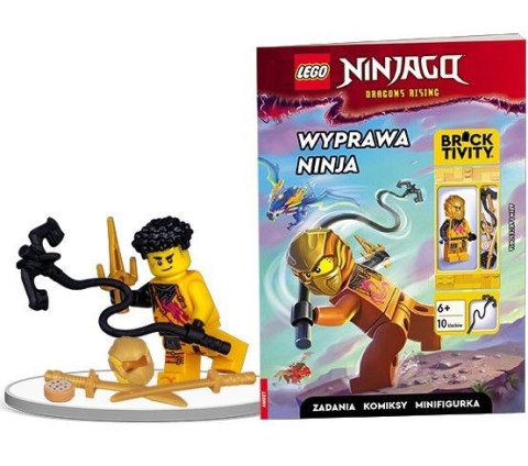 Książeczka edukacyjna Ameet LEGO® NINJAGO®. Wyprawa ninja (LNC 6738) Ameet Książeczka edukacyjna Ameet LEGO® NINJAGO®. Wyprawa ninja (LNC 6738) Ameet