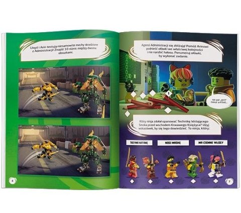 Książeczka edukacyjna Ameet LEGO® NINJAGO®. Wyprawa ninja (LNC 6738) Ameet Książeczka edukacyjna Ameet LEGO® NINJAGO®. Wyprawa ninja (LNC 6738) Ameet
