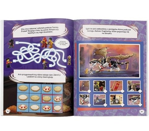 Książeczka edukacyjna Ameet LEGO® NINJAGO®. Wyprawa ninja (LNC 6738) Ameet Książeczka edukacyjna Ameet LEGO® NINJAGO®. Wyprawa ninja (LNC 6738) Ameet