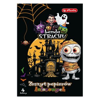 Zeszyt papierów kolorowych Herlitz Halloween 9510072 A5 (300024714) Herlitz