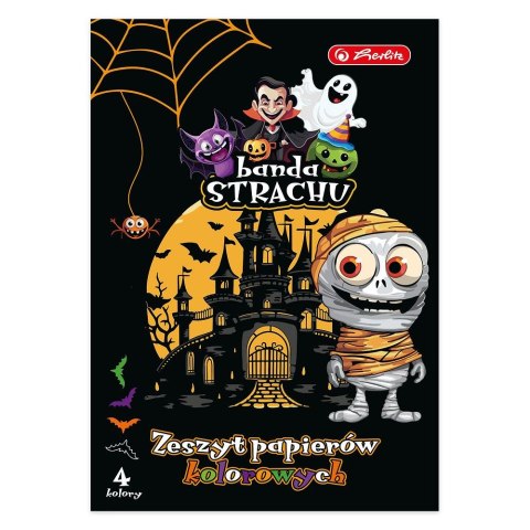 Zeszyt papierów kolorowych Herlitz Halloween 9510072 A5 (300024714) Herlitz