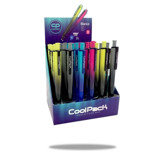 Długopis Patio Cool Pack BLANCO OIL GEL niebieski 0,7mm (03883CP/F) Patio