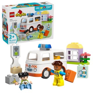 Klocki konstrukcyjne Lego Duplo Karetka z kierowcą (10447) Lego
