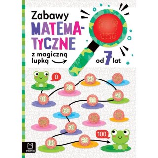 Książka dla dzieci Aksjomat Zabawy matematyczne z magiczną lupką, od 7 lat Aksjomat