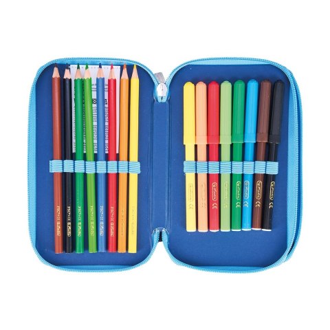 Piórnik Herlitz Podwójny Cosmic Explorer 23 cz. (400197545) Herlitz Piórnik Herlitz Podwójny Cosmic Explorer 23 cz. (400197545) Herlitz