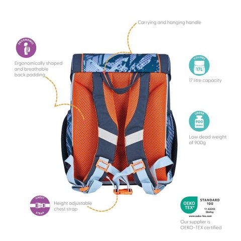 Plecak Herlitz Loop+ Techmed (400197536) Herlitz