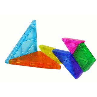 Układanka Lean Tangram 7 Magnetycznych Klocków Puzzle Kolorowe (14113) Lean