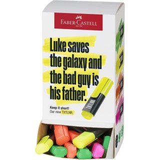 Zakreślacz Faber Castell Display mini txtlnr neon 60 szt mix (154200 FC) Faber Castell
