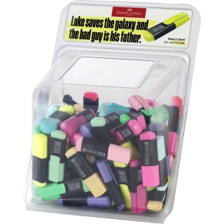 Zakreślacz Faber Castell Display mini txtlnr neon i pastel 100 szt (154202 FC) Faber Castell