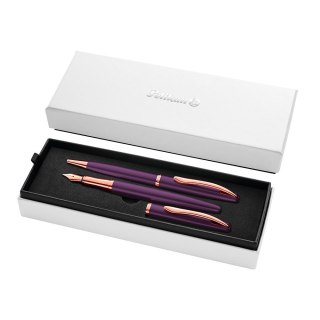 Zestaw piśmienniczy Pelikan Jazz Noble Elegance Viola pióro+długopis (400198411) Pelikan