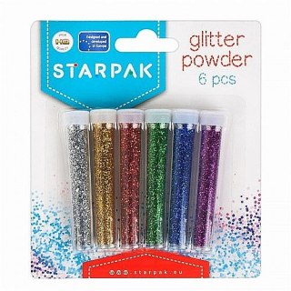 Brokat Starpak kolor: mix 6 kolor. (266322) Starpak