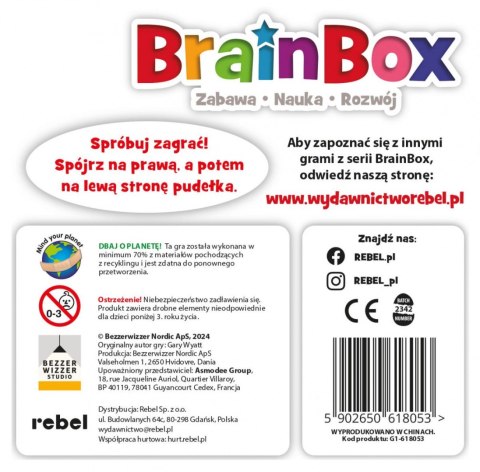 Gra edukacyjna Rebel BrainBox-Nauka (Science) (5902650618053) Rebel