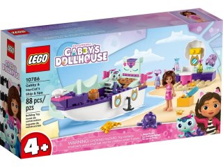 Klocki konstrukcyjne Lego Koci Domek Gabi statek i spa Gabi i Syrenokotki (10786) Lego