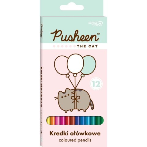 Kredki ołówkowe St.Majewski pusheen 12 kol. St.Majewski Kredki ołówkowe St.Majewski pusheen 12 kol. St.Majewski