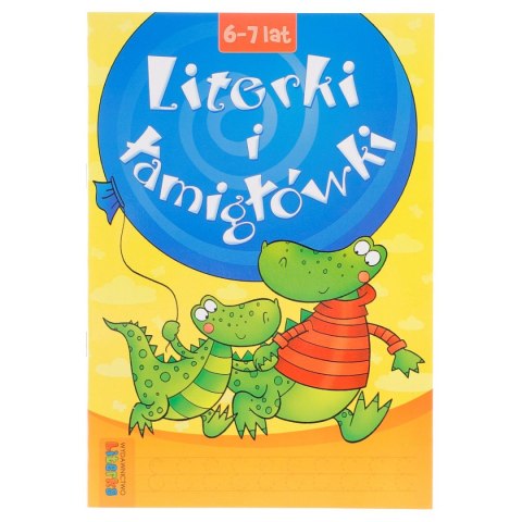 Książeczka edukacyjna Literka Literki i łamigłówki 6-7 lat Literka