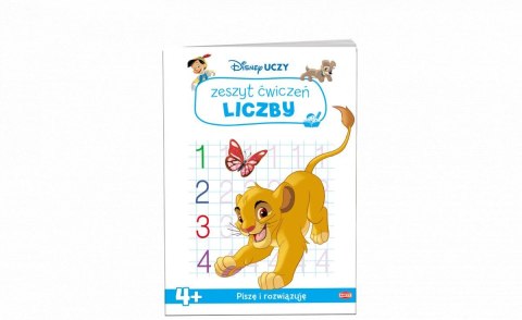 Książka dla dzieci Ameet Disney Uczy. Zeszyt ćwiczeń. Liczby (UDZ 9304) Ameet