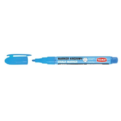 Marker specjalistyczny Toma kredowy niebieski 1,5mm okrągła końcówka Toma Marker specjalistyczny Toma kredowy niebieski 1,5mm okrągła końcówka Toma