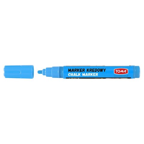 Marker specjalistyczny Toma kredowy niebieski 4,5mm okrągła końcówka (TO-292 1 2) Toma