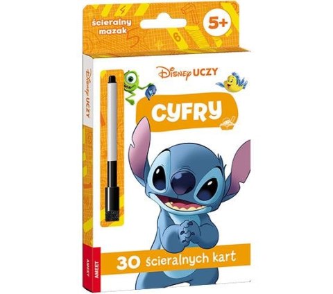 Książeczka edukacyjna Ameet Disney Uczy. Cyfry. Karty (UMK 9301) Ameet Książeczka edukacyjna Ameet Disney Uczy. Cyfry. Karty (UMK 9301) Ameet