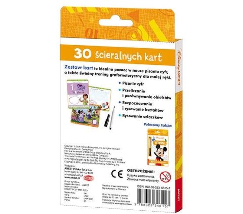 Książeczka edukacyjna Ameet Disney Uczy. Cyfry. Karty (UMK 9301) Ameet Książeczka edukacyjna Ameet Disney Uczy. Cyfry. Karty (UMK 9301) Ameet