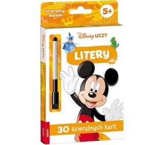 Książeczka edukacyjna Ameet Disney Uczy. Litery. Karty (UMK 9302) Ameet