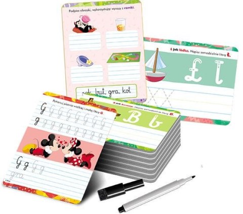 Książeczka edukacyjna Ameet Disney Uczy. Litery. Karty (UMK 9302) Ameet Książeczka edukacyjna Ameet Disney Uczy. Litery. Karty (UMK 9302) Ameet