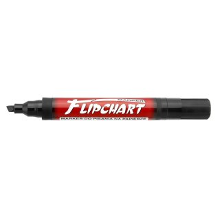 Marker do papieru Kamet czarny 0,5mm ścięta końcówka Kamet