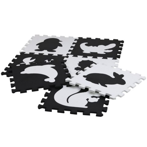 Mata dla malucha Lean Puzzle Mata Kontrastowa Edukacyjna Pianka EVA Czarno-Białe 19 ele. (17481) Lean Mata dla malucha Lean Puzzle Mata Kontrastowa Edukacyjna Pianka EVA Czarno-Białe 19 ele. (17481) Lean