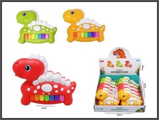 Pianino Hipo dinozaur 14cm 3 kolory (H13867) Hipo