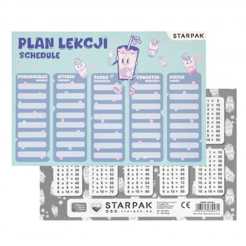 Plan lekcji Starpak (560062) Starpak Plan lekcji Starpak (560062) Starpak