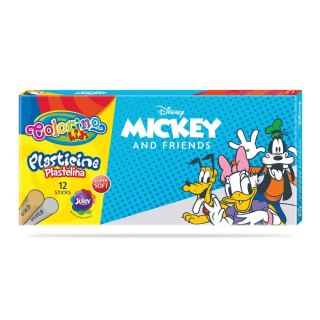 Plastelina Patio 12 kol. Mickey Disney Kids Colorino mix (89885PTR) Patio
